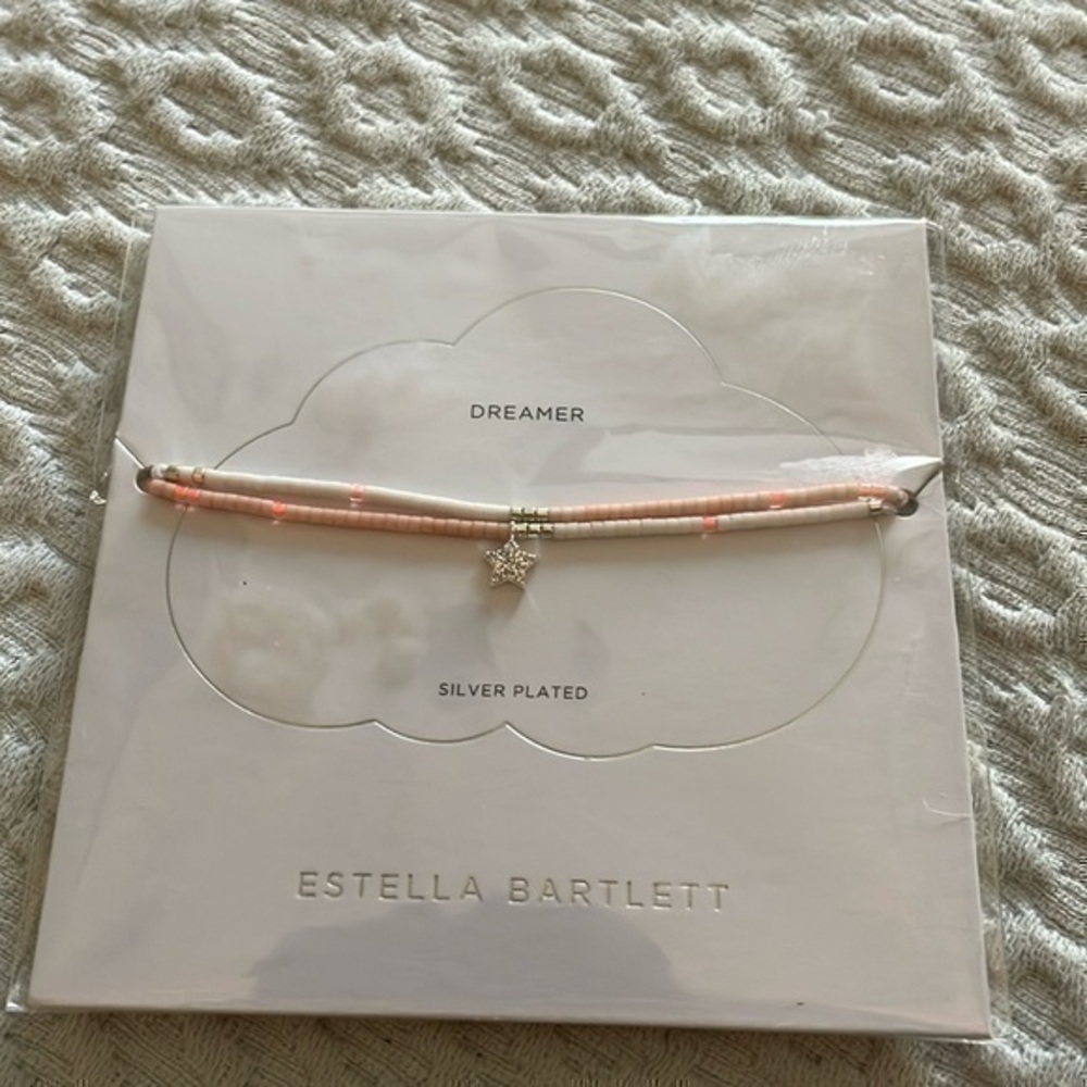 Estella Bartlett bracelet NWT - Dreamer - silver plated